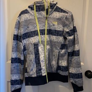 North Face zip up jacket